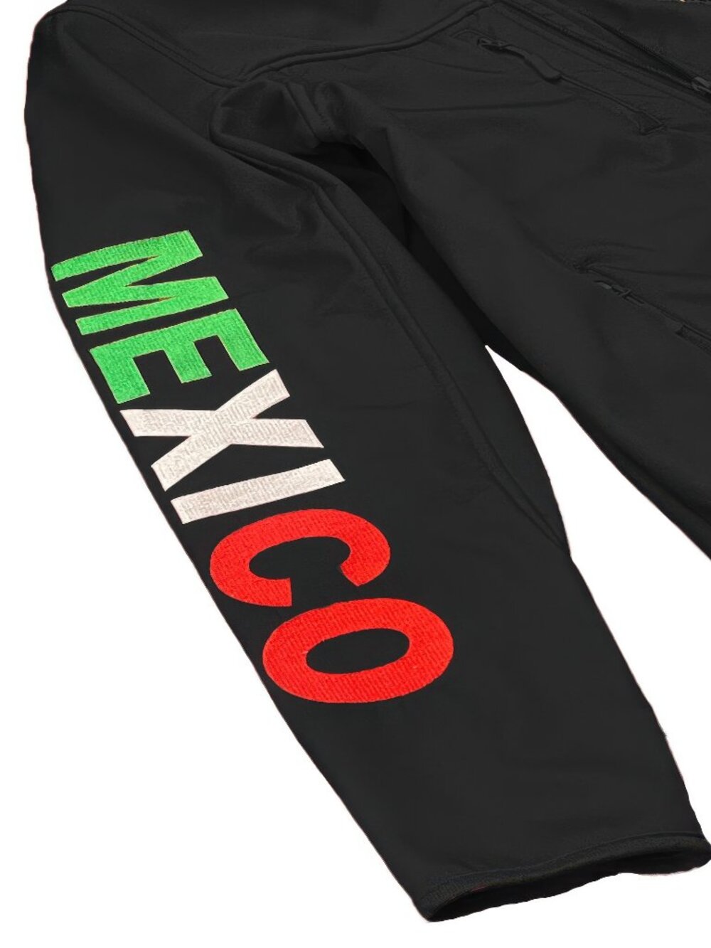 Mexico Embroidered Soft Shell Jacket - Picture 5 of 7